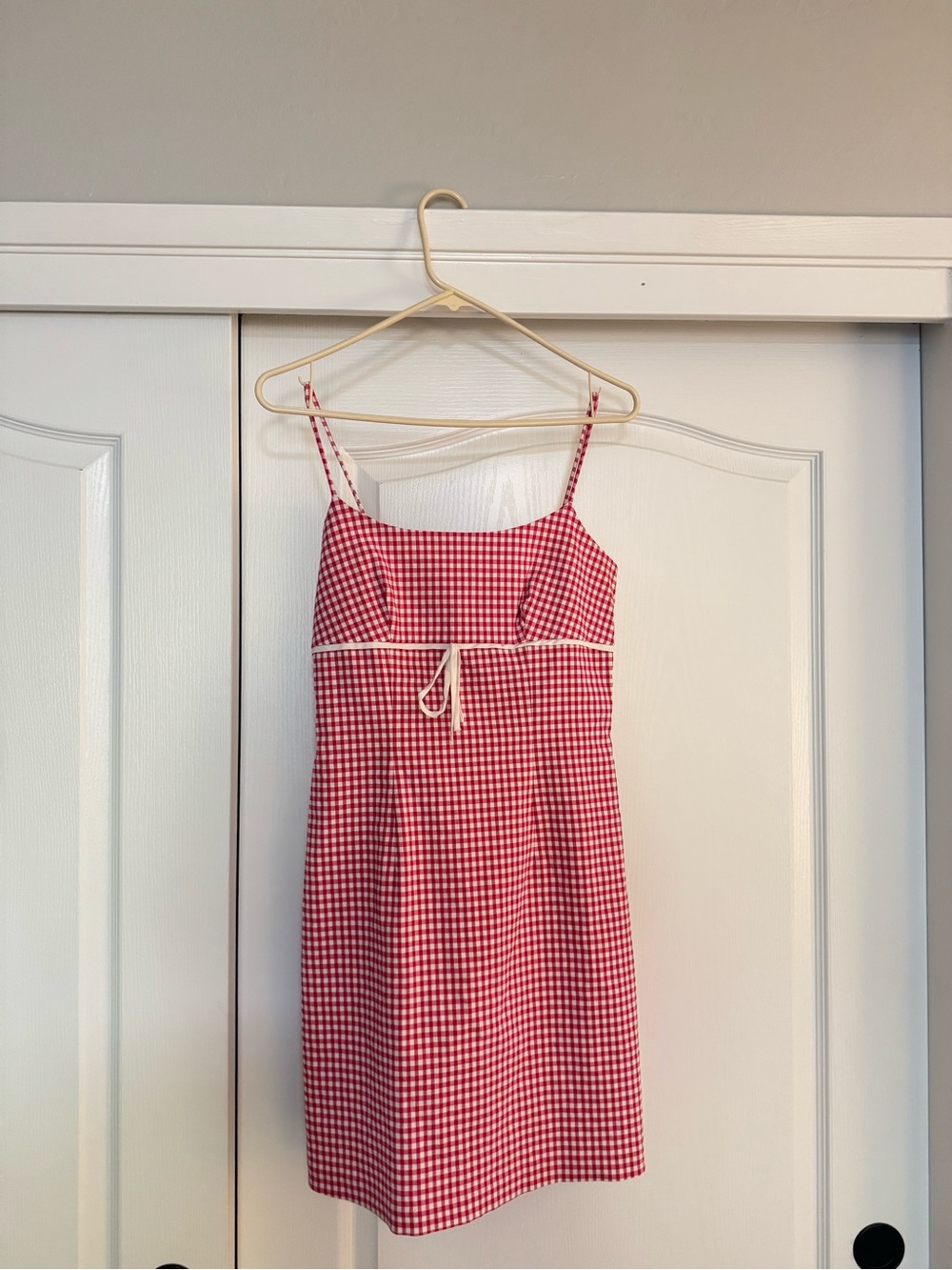 Vintage Forever 21 Pink Gingham Mini Dress